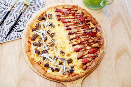 必胜客的披萨可以双拼吗1