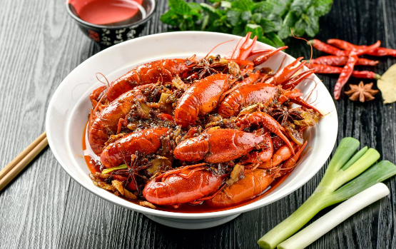 小龙虾炒了肉是散的是没有炒好吗2