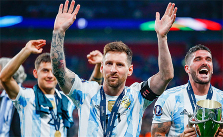 ​梅西率阿根廷队来华约战国足真的吗？