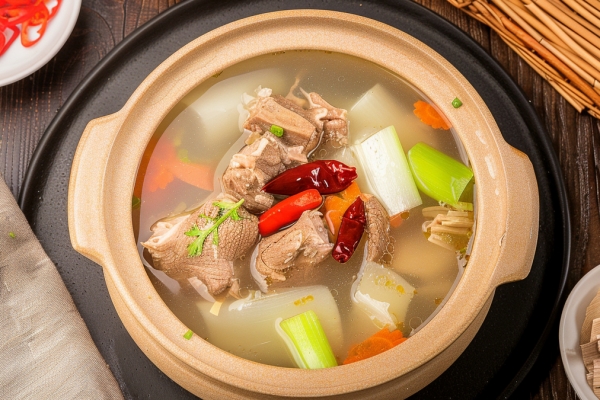 排骨汤的功效与作用、禁忌和食用方法